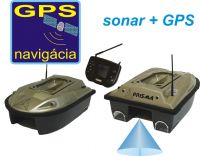 Zavážacia, zakrmovacia vyvážacia loďka so sonarom a GPS Carp Prisma